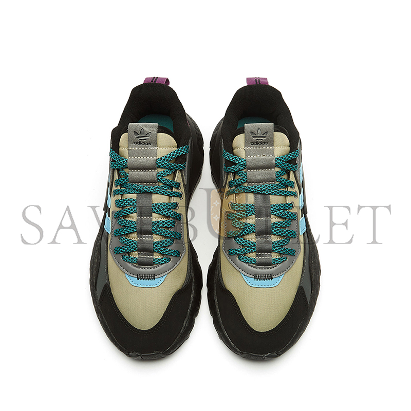 ADIDAS NITE JOGGER COLOR BLOCK LACE-UP SNEAKERS AYXSNFZ3665WGBKX